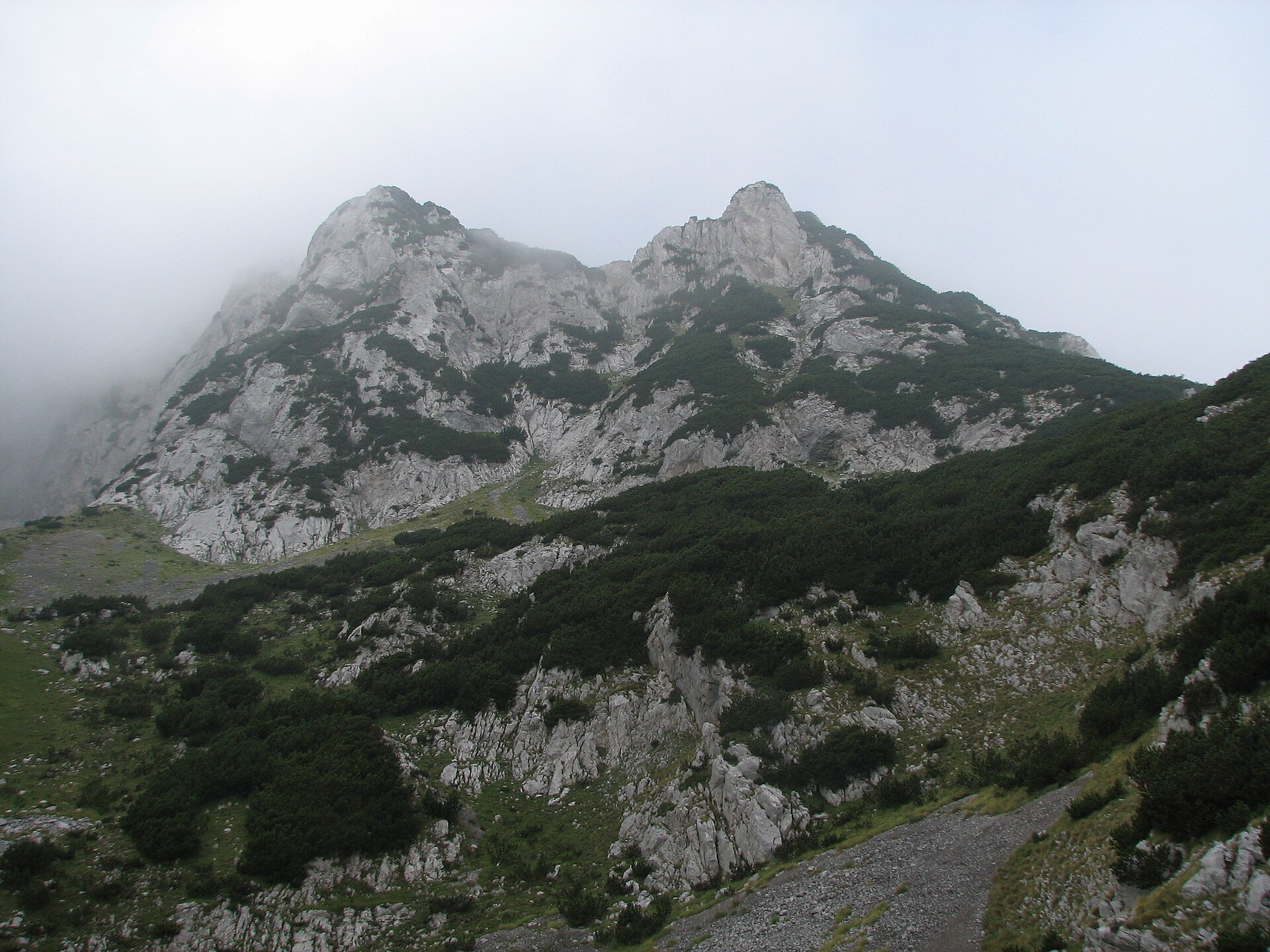 Maglic-Massiv im Sutjeska-Nationalpark